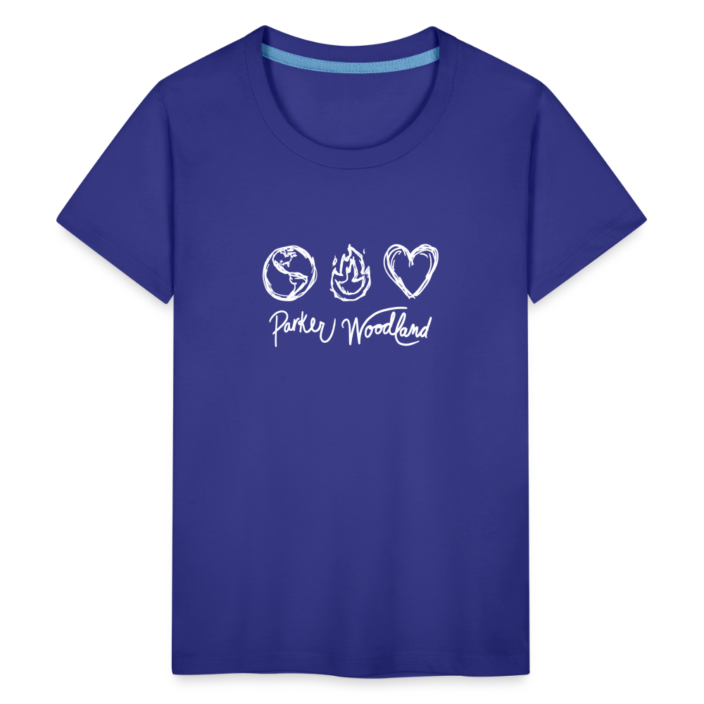 Kids' Parker Woodland T-Shirt - royal blue