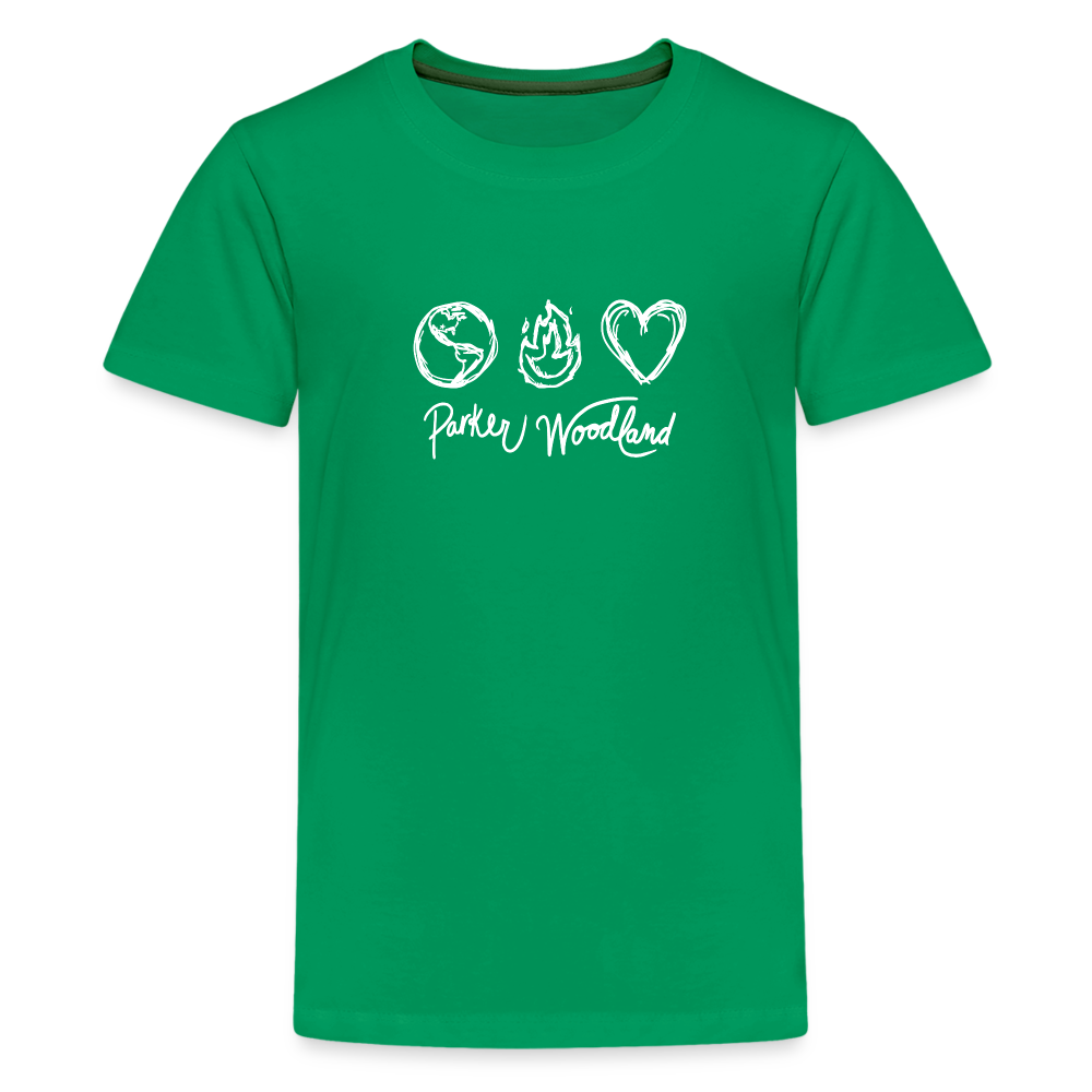 Kids' Parker Woodland T-Shirt - kelly green