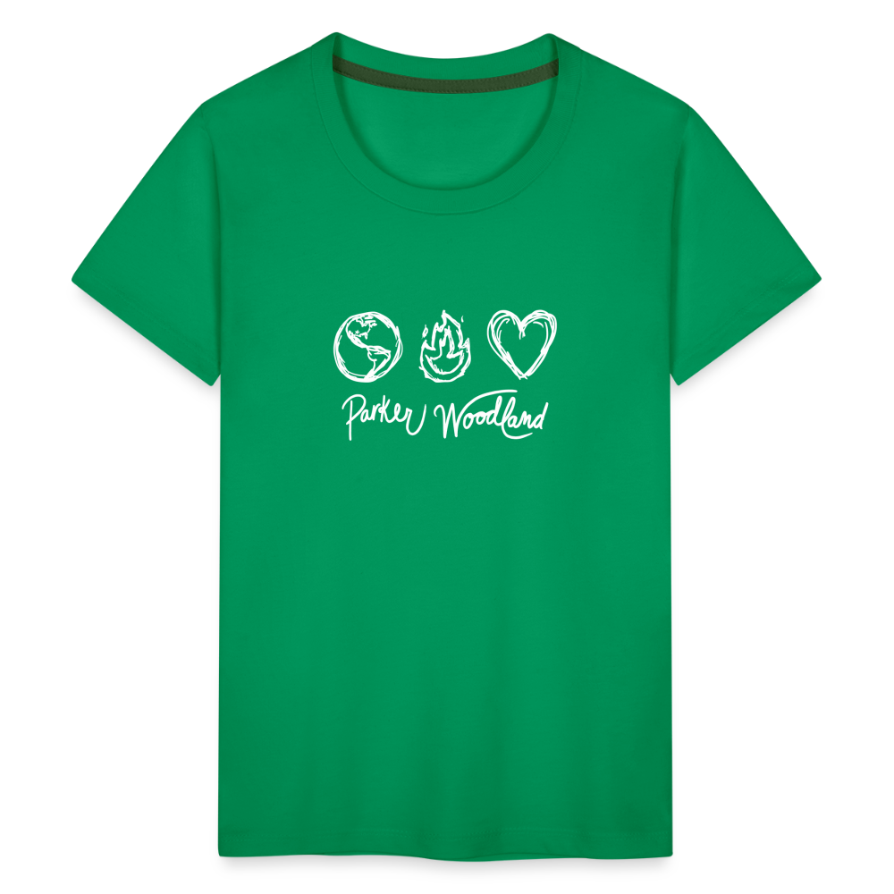 Kids' Parker Woodland T-Shirt - kelly green