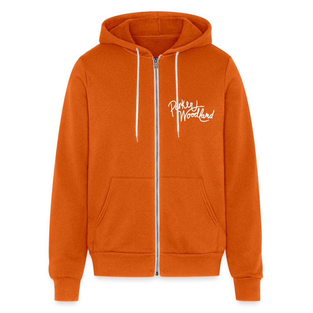 Bella + Canvas Unisex Full Zip Hoodie - autumn